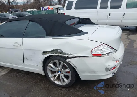 2006 BMW 650I z USA, uszkodzony, nr VIN WBAEK134X6CN79961